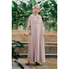 Dinihari Collared Dress in Light Mauve